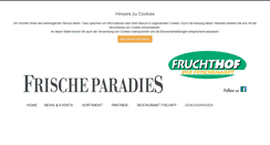Desktop Screenshot of fruchthof.com